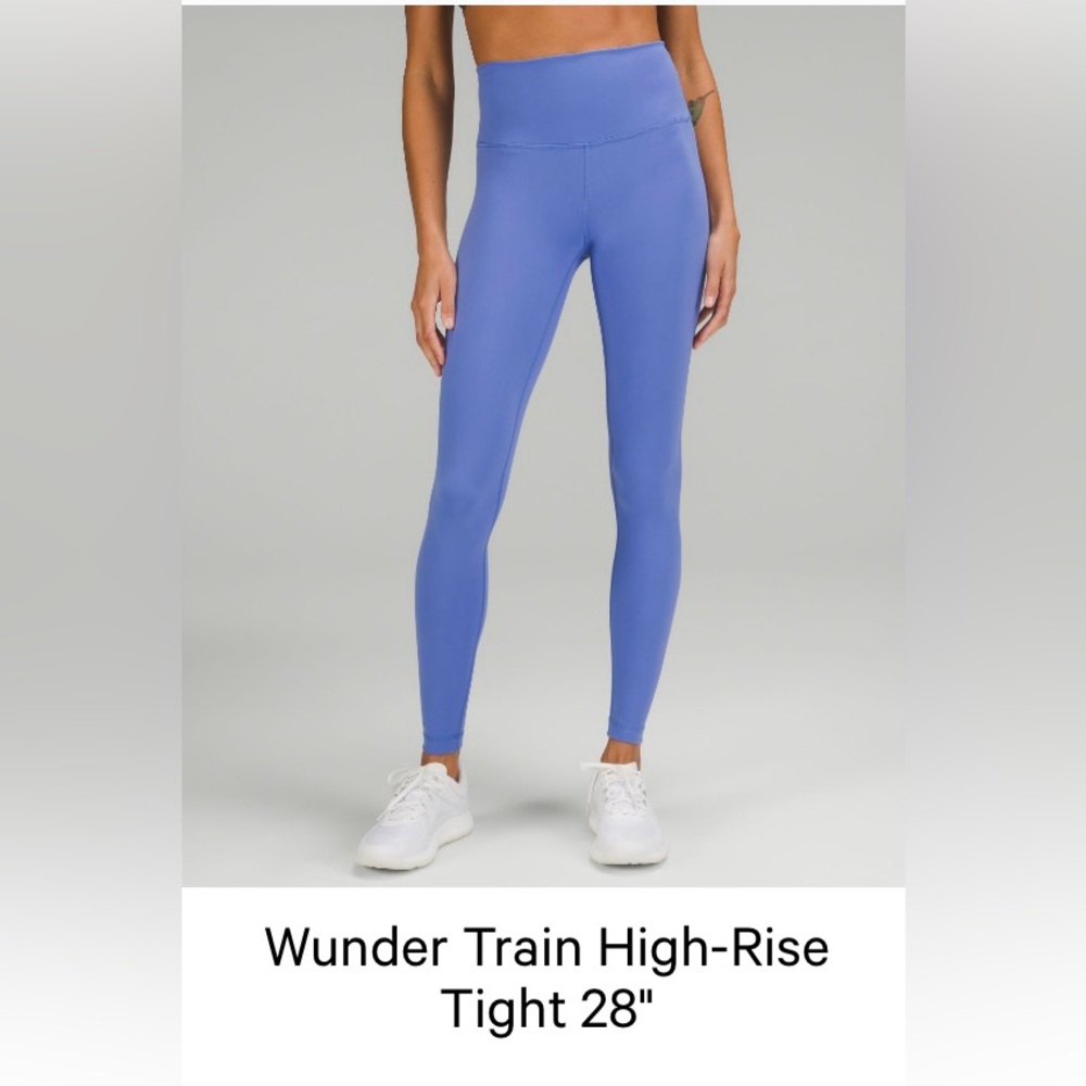 Lululemon Wunder Train - 28” High rise